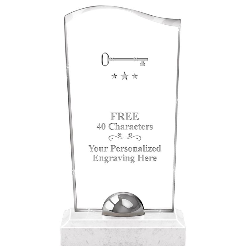 9.5" TURIN WAVE CRYSTAL