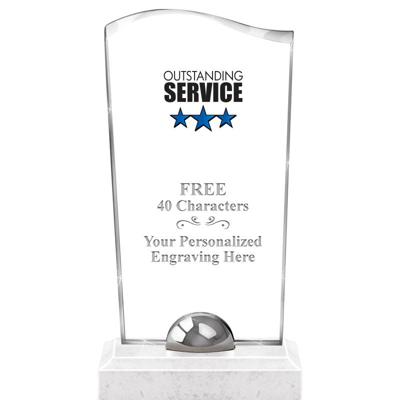 9.5" TURIN WAVE CRYSTAL