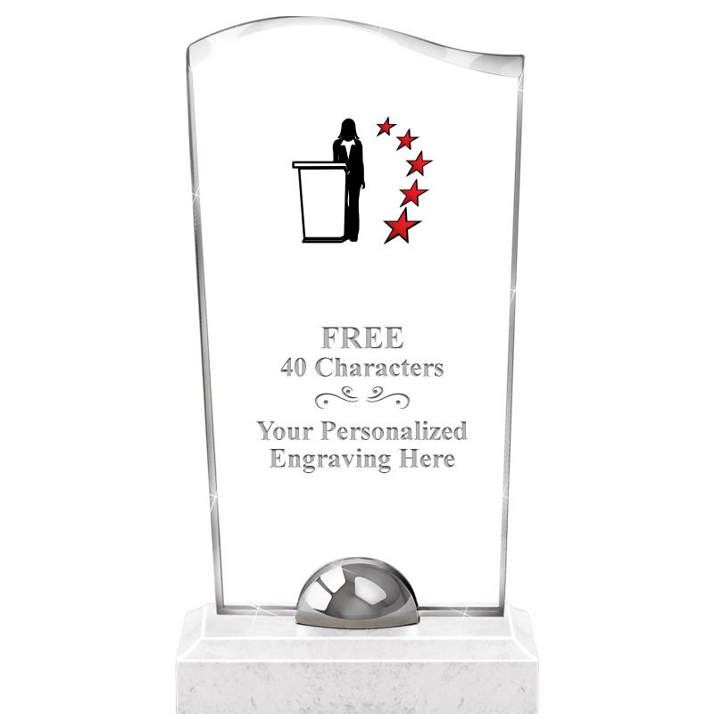 9.5" TURIN WAVE CRYSTAL