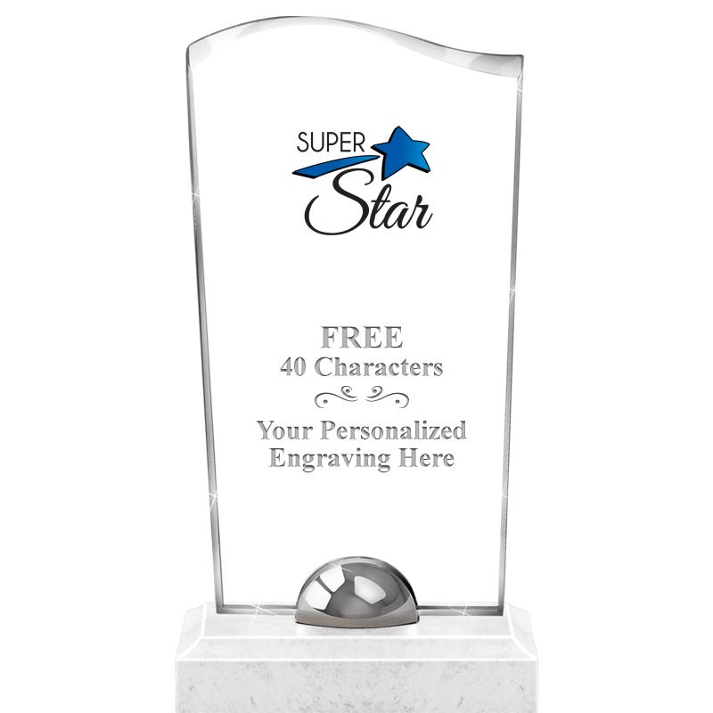 9.5" TURIN WAVE CRYSTAL