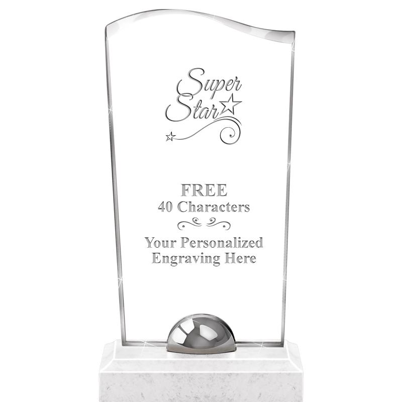 9.5" TURIN WAVE CRYSTAL