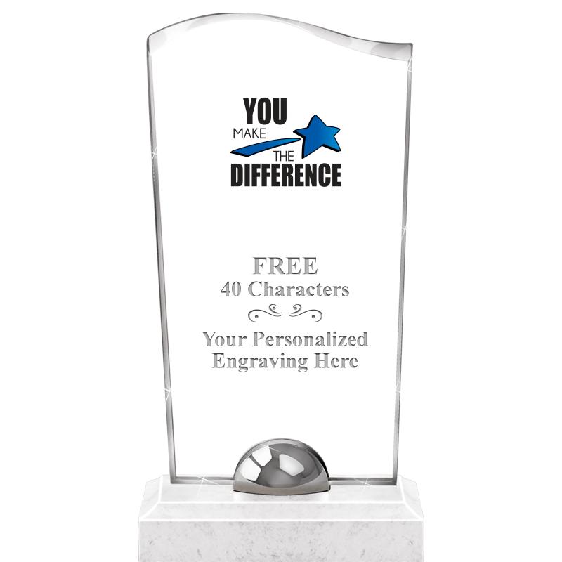 9.5" TURIN WAVE CRYSTAL