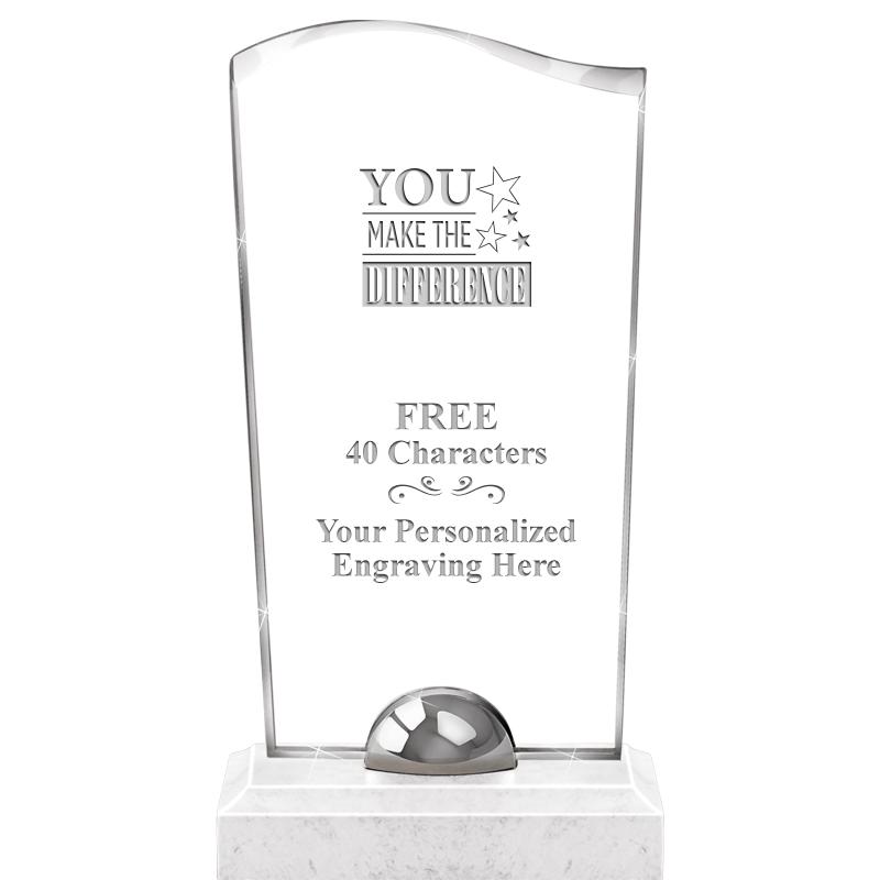 9.5" TURIN WAVE CRYSTAL