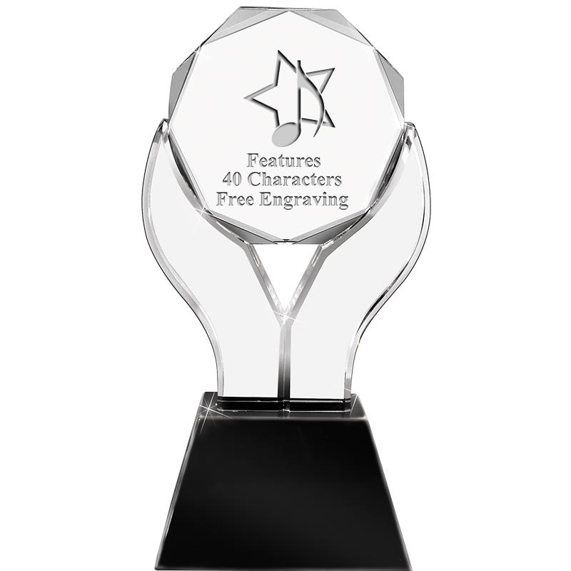 12" UPLIFTING CRYSTAL