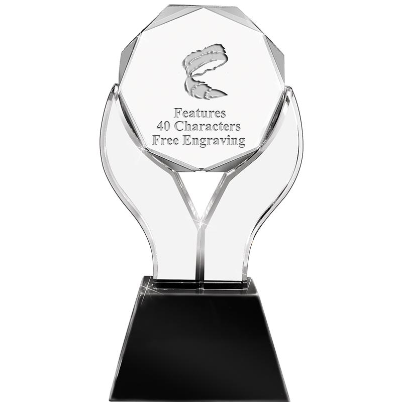 12" UPLIFTING CRYSTAL