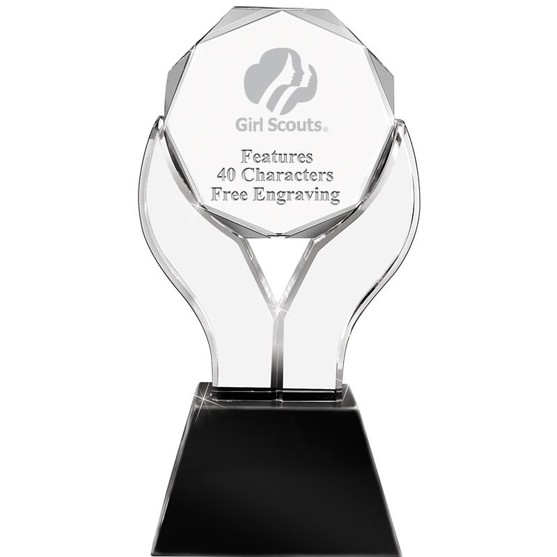 12" UPLIFTING CRYSTAL