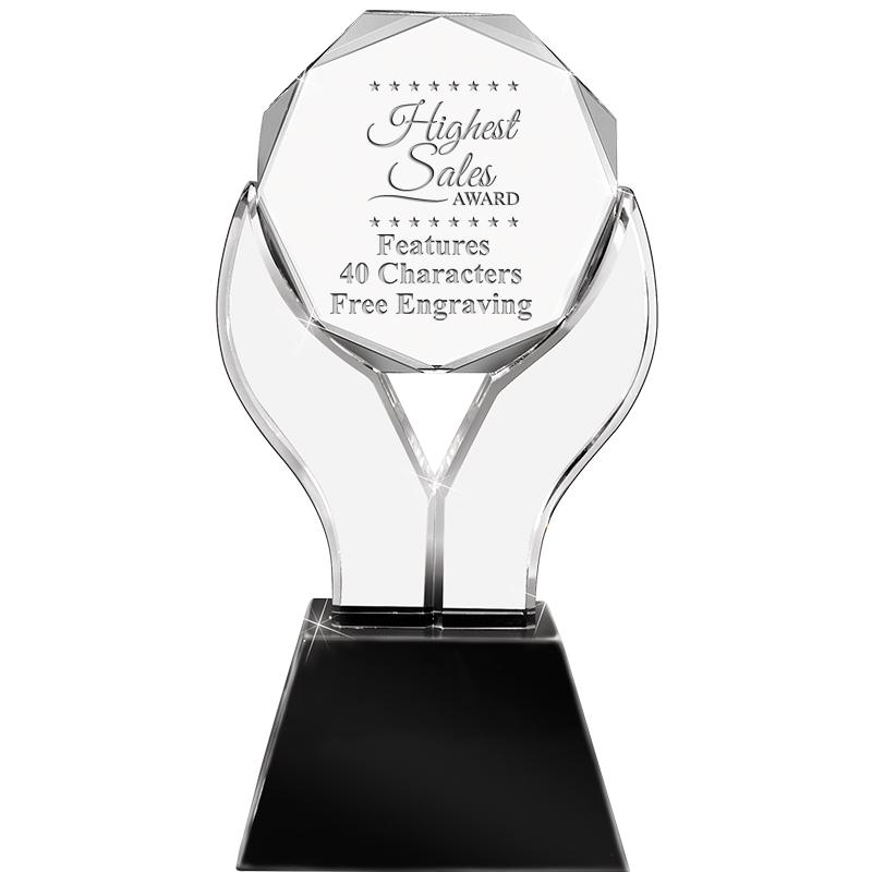 12" UPLIFTING CRYSTAL