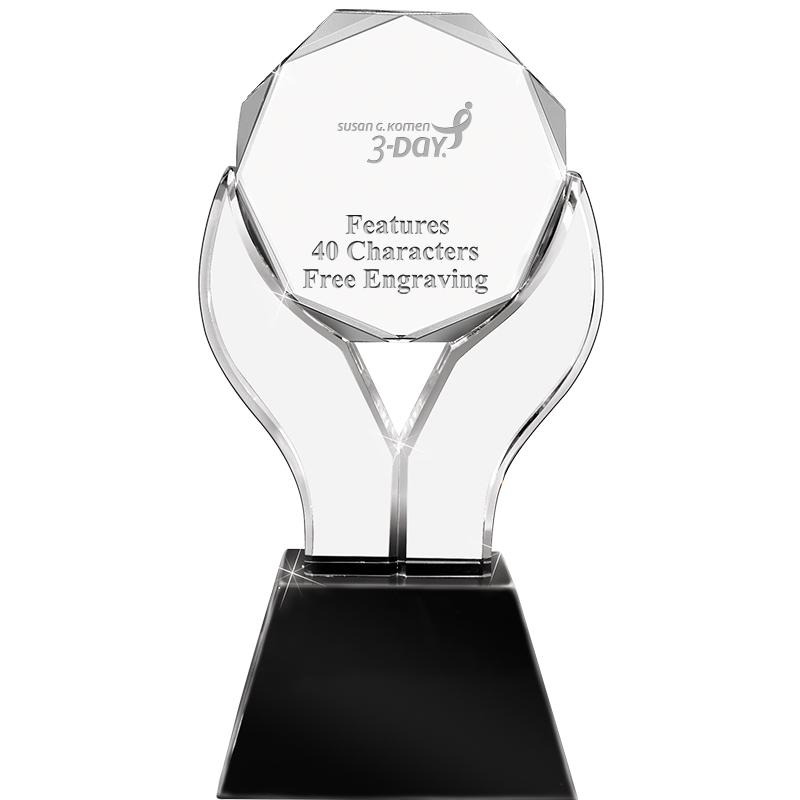 12" UPLIFTING CRYSTAL