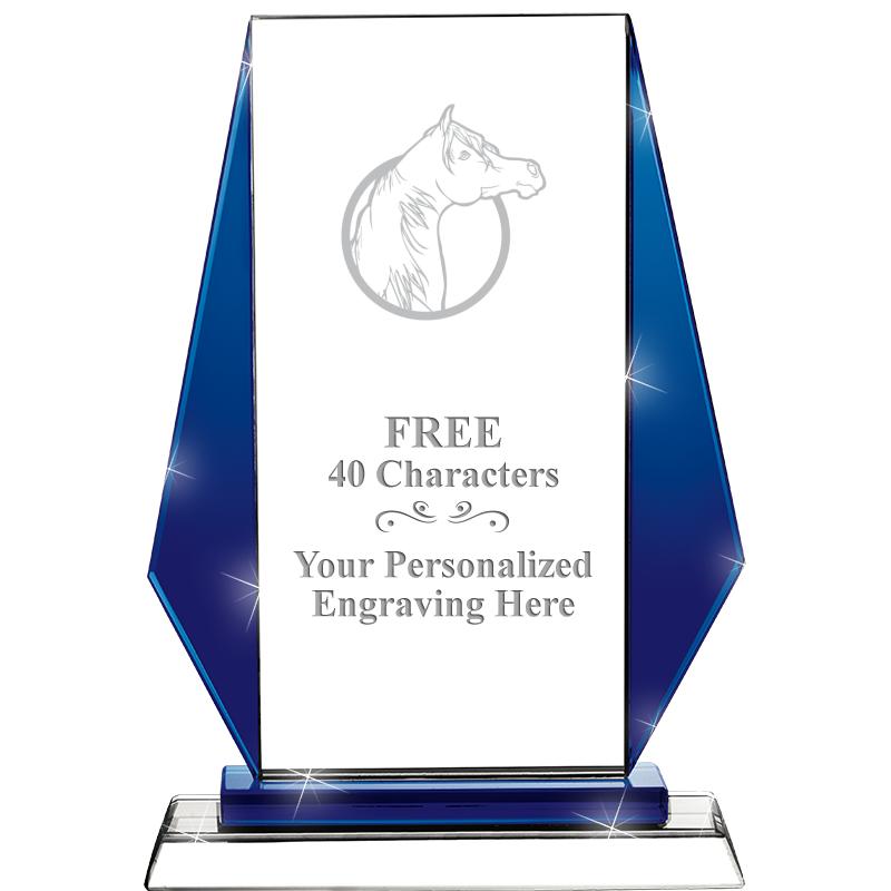 8 1/4" VITTORIA CRYSTAL AWARD