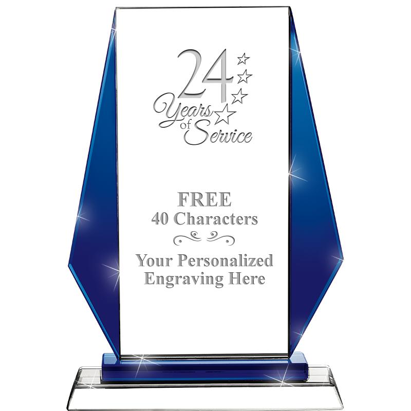 8 1/4" VITTORIA CRYSTAL AWARD