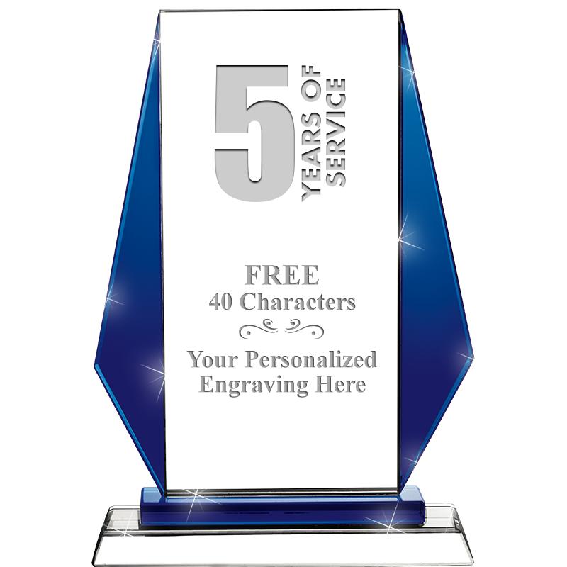 8 1/4" VITTORIA CRYSTAL AWARD