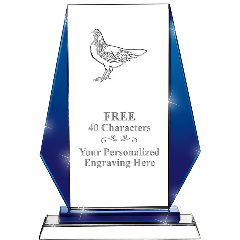 8 1/4" VITTORIA CRYSTAL AWARD