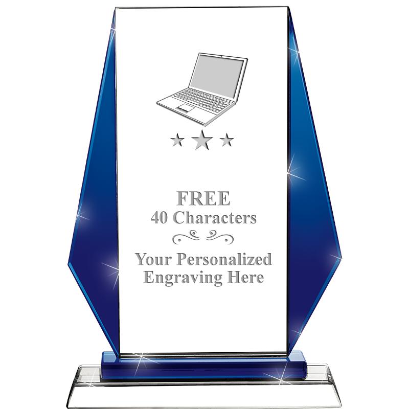 8 1/4" VITTORIA CRYSTAL AWARD