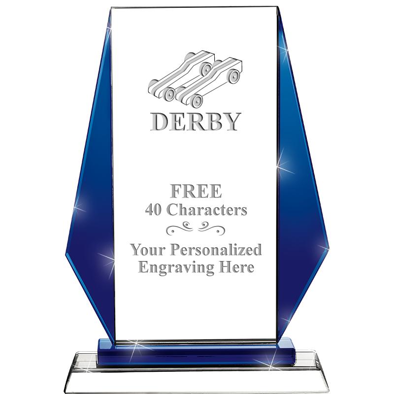 8 1/4" VITTORIA CRYSTAL AWARD