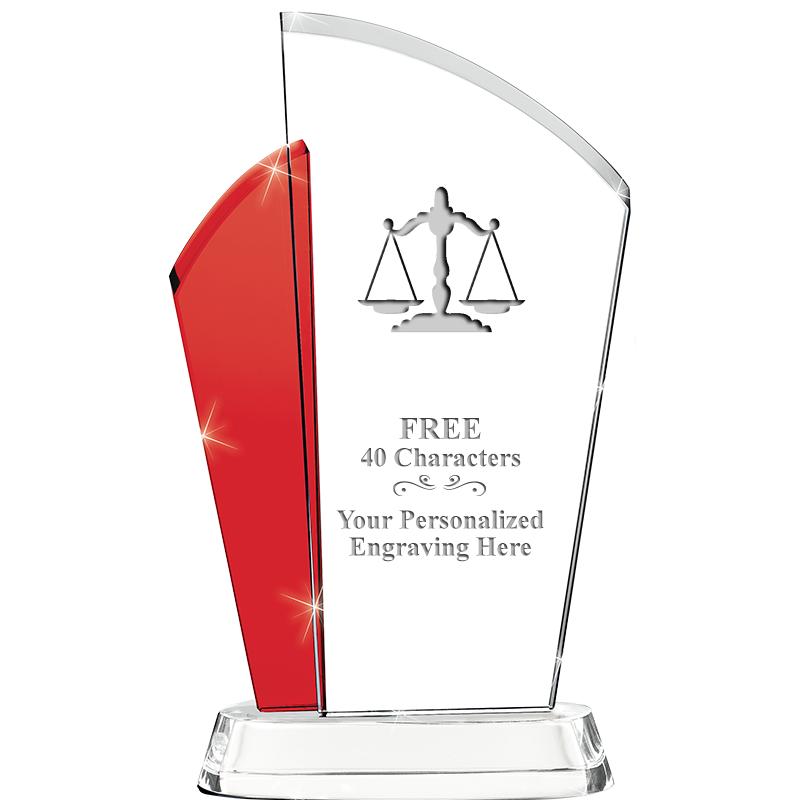 10" RUBY VIKING CRYSTAL