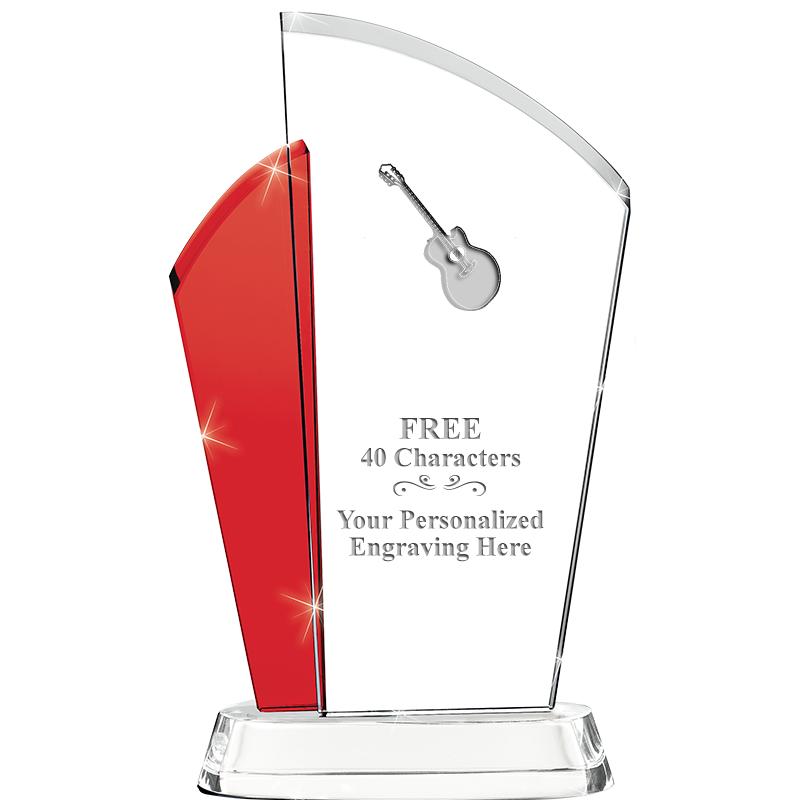 10" RUBY VIKING CRYSTAL