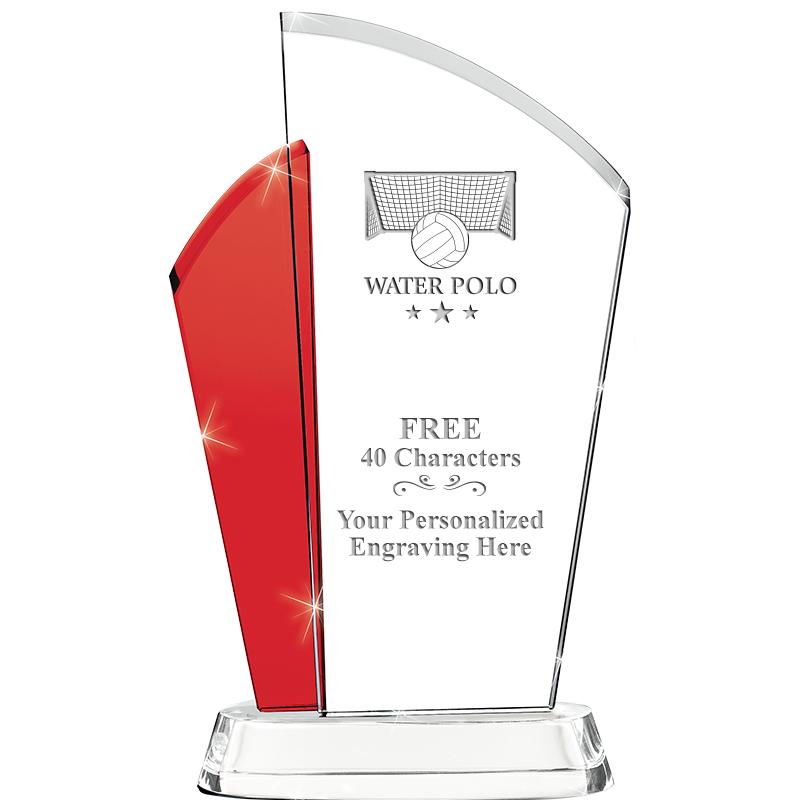 10" RUBY VIKING CRYSTAL