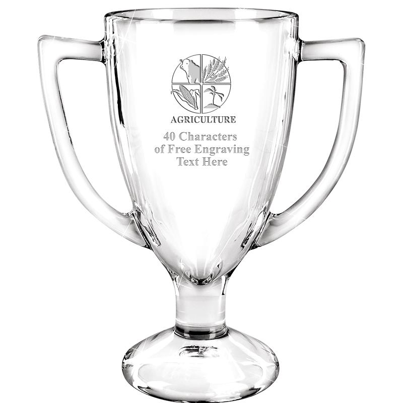 7" WINNER GLASS AWARD