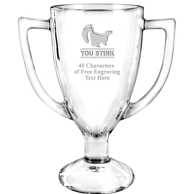 7" WINNER GLASS AWARD