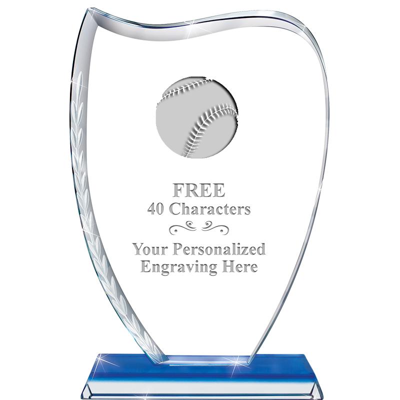 9" SAPPHIRE WREATH CRYSTAL