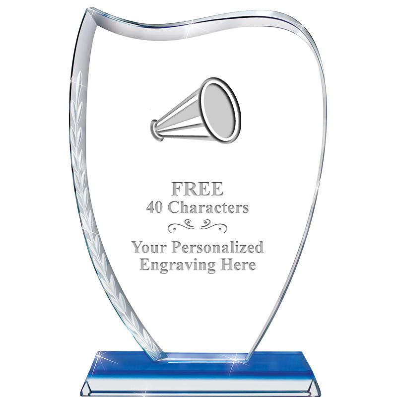 9" SAPPHIRE WREATH CRYSTAL