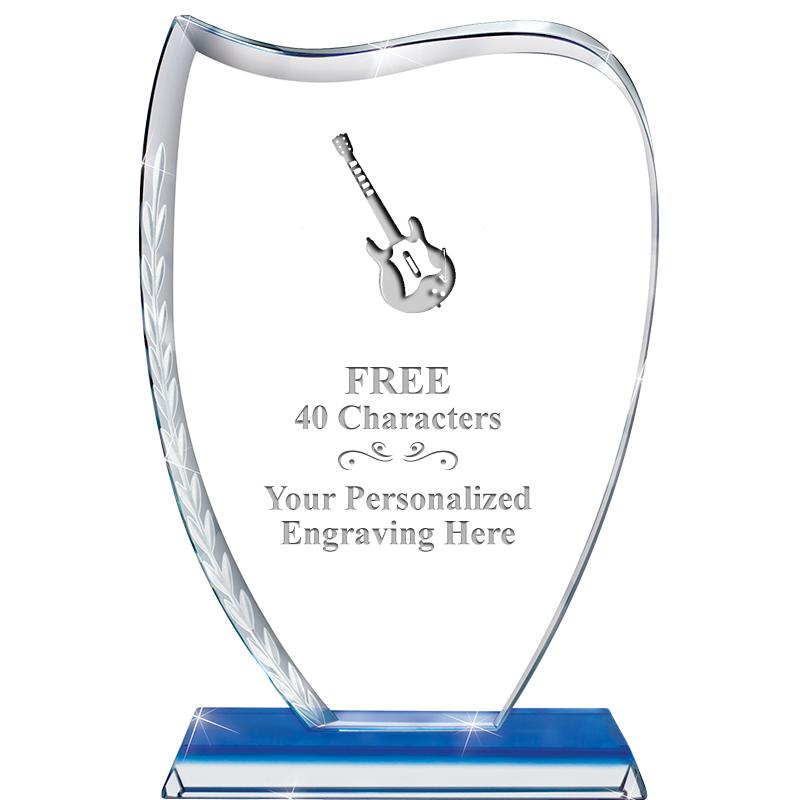 9" SAPPHIRE WREATH CRYSTAL