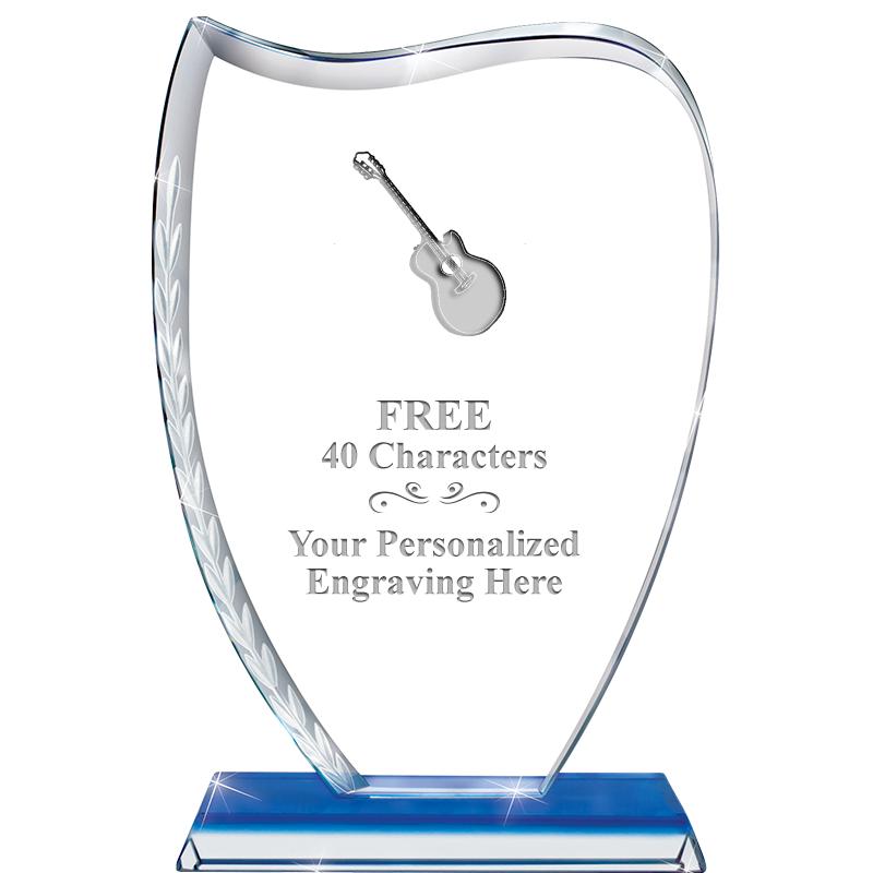 9" SAPPHIRE WREATH CRYSTAL