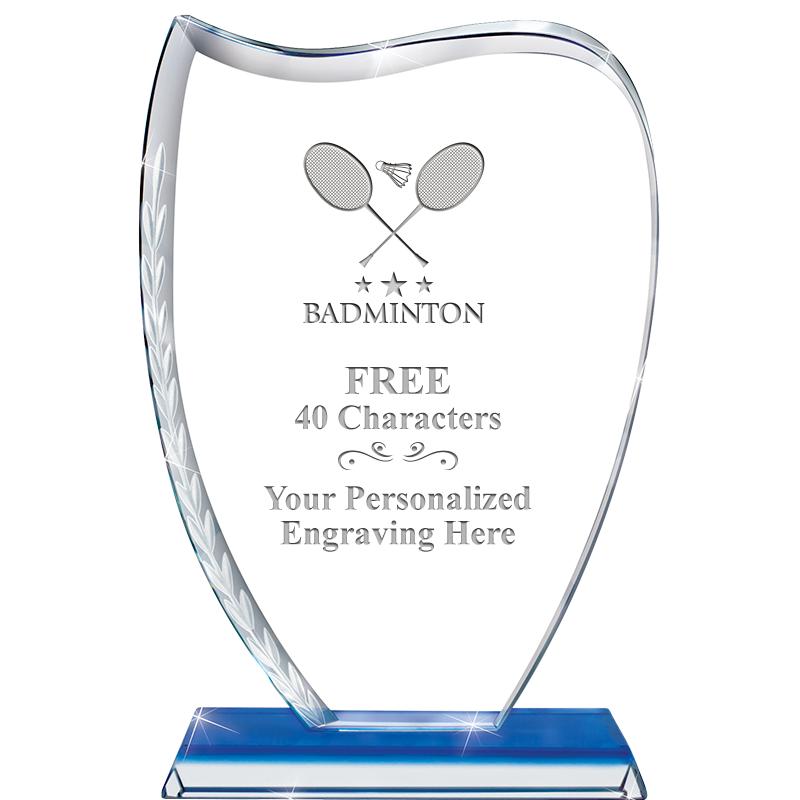 9" SAPPHIRE WREATH CRYSTAL