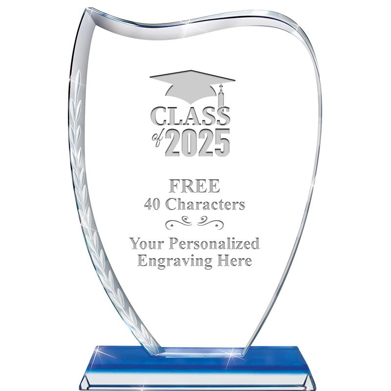 9" SAPPHIRE WREATH CRYSTAL