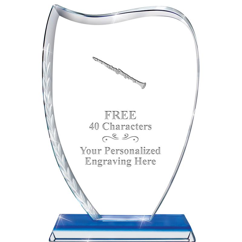 9" SAPPHIRE WREATH CRYSTAL