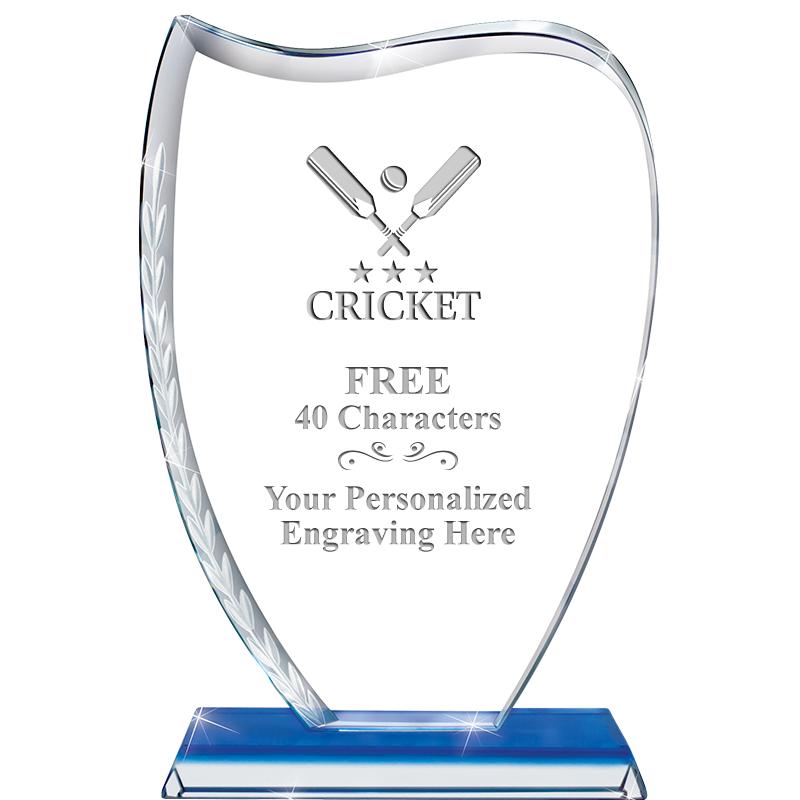 9" SAPPHIRE WREATH CRYSTAL