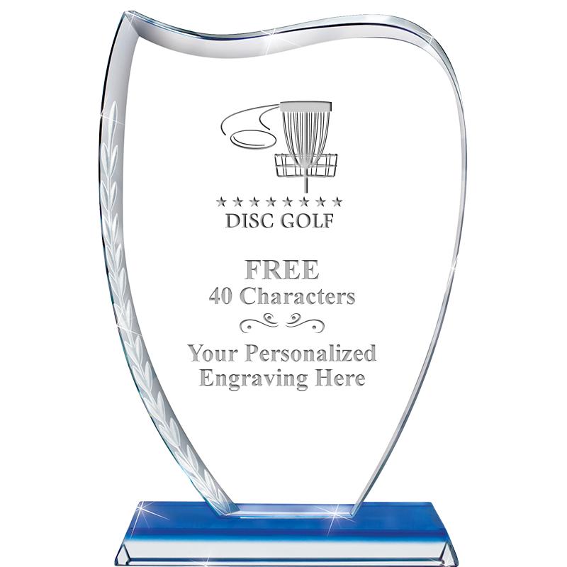 9" SAPPHIRE WREATH CRYSTAL