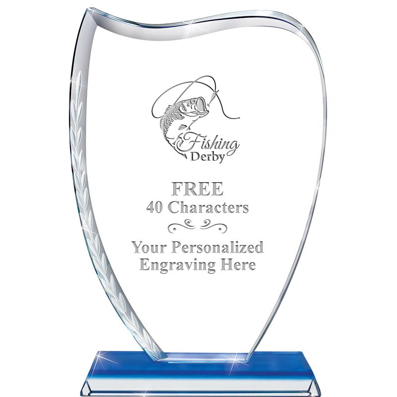 9" SAPPHIRE WREATH CRYSTAL