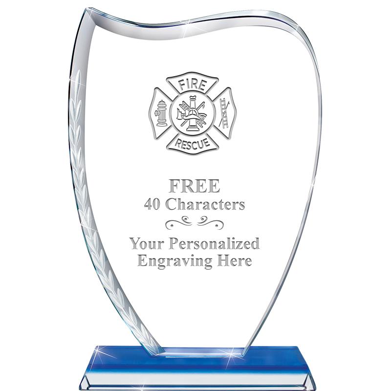 9" SAPPHIRE WREATH CRYSTAL