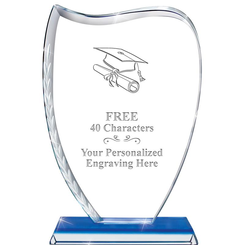 9" SAPPHIRE WREATH CRYSTAL