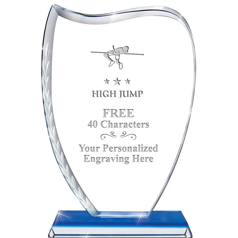 9" SAPPHIRE WREATH CRYSTAL