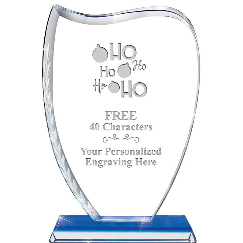 9" SAPPHIRE WREATH CRYSTAL