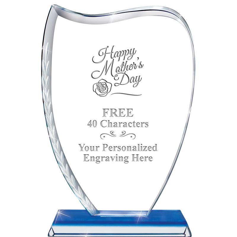 9" SAPPHIRE WREATH CRYSTAL