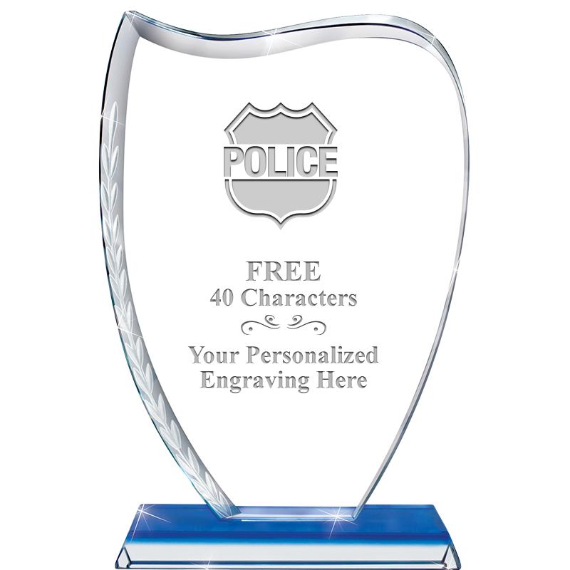 9" SAPPHIRE WREATH CRYSTAL