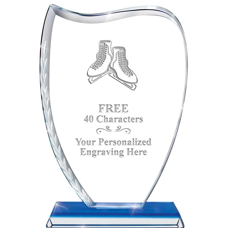 9" SAPPHIRE WREATH CRYSTAL