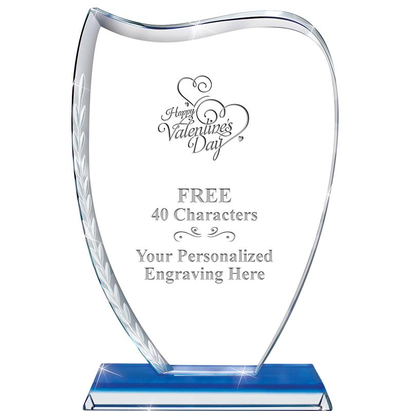 9" SAPPHIRE WREATH CRYSTAL