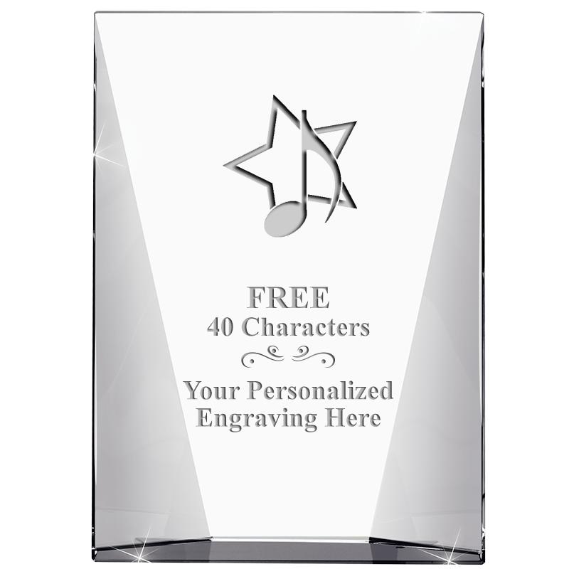 7" WATERFALL CRYSTAL