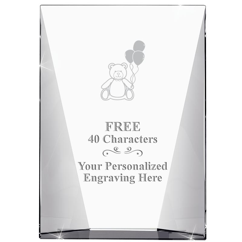 7" WATERFALL CRYSTAL