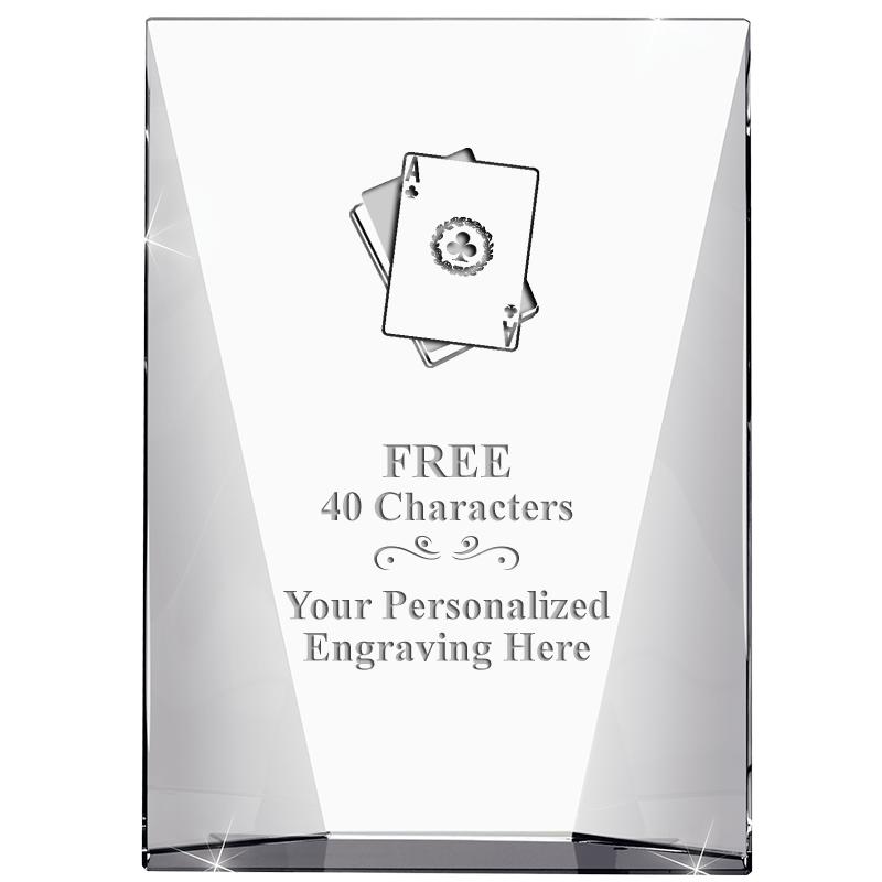 7" WATERFALL CRYSTAL