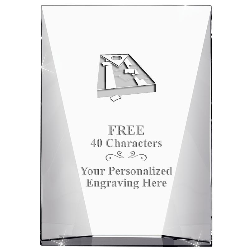 7" WATERFALL CRYSTAL