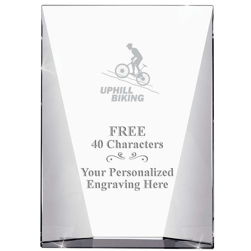 7" WATERFALL CRYSTAL