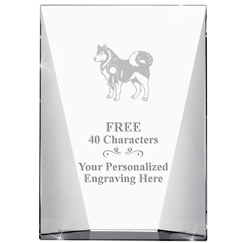 7" WATERFALL CRYSTAL