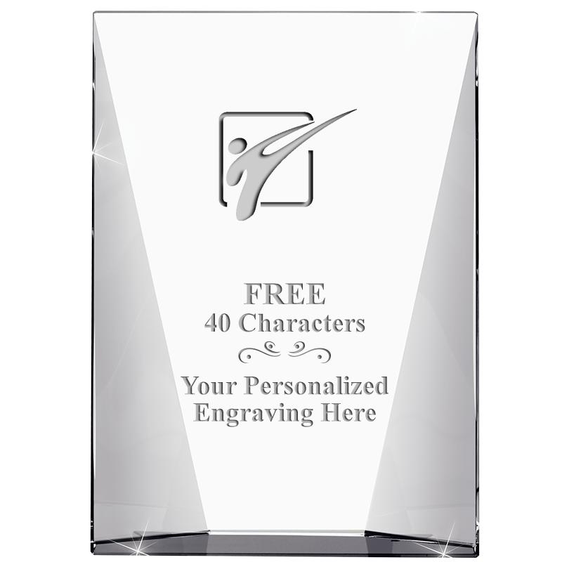 7" WATERFALL CRYSTAL