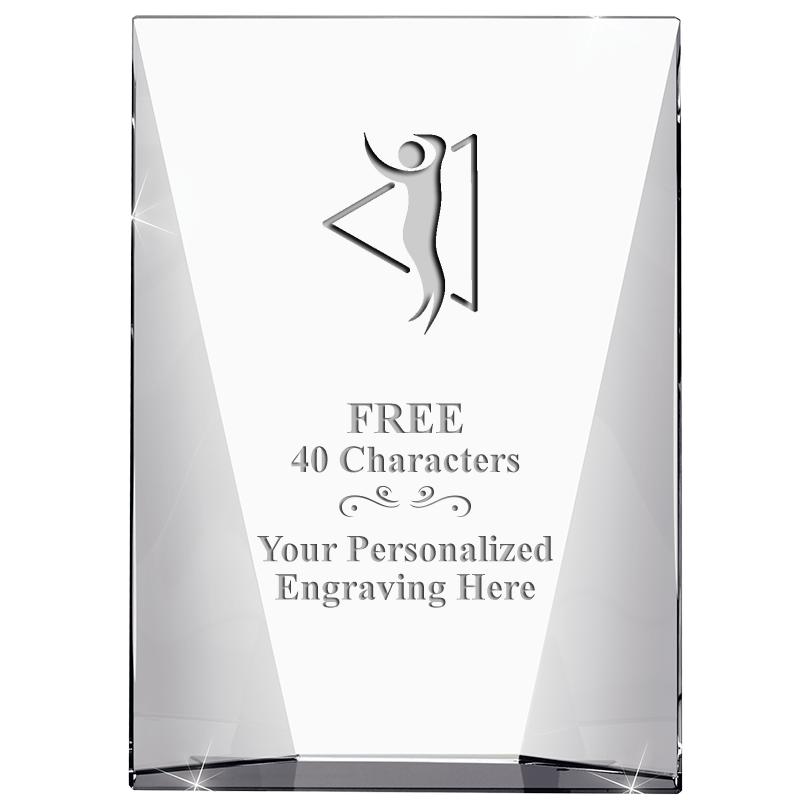 7" WATERFALL CRYSTAL