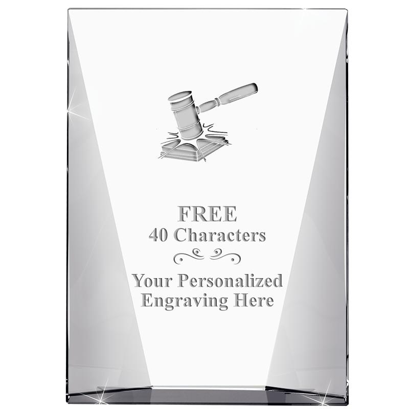 7" WATERFALL CRYSTAL